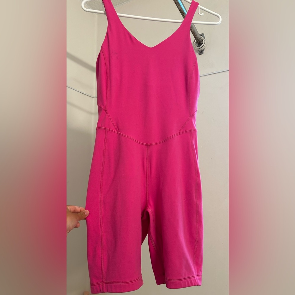 lululemon Athletic Womans One Piece in Pink
